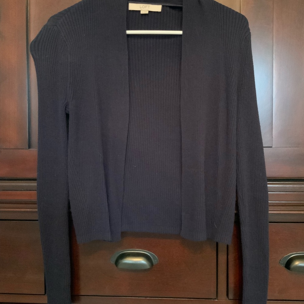 Loft navy sweater